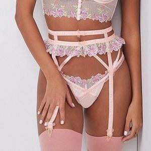 FOR LOVE & LEMONS April Bloom Garter